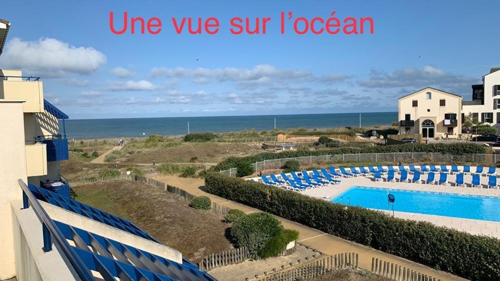 Апартаменты Superbe T3 Les Pieds Dans L'Eau, Parking, Piscine En Ete Лакано Экстерьер фото